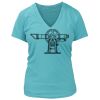 Women's Premium Deep V-Neck T-Shirt Thumbnail