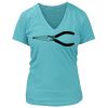Women's Premium Deep V-Neck T-Shirt Thumbnail