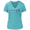 Women's Premium Deep V-Neck T-Shirt Thumbnail