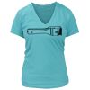 Women's Premium Deep V-Neck T-Shirt Thumbnail