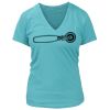 Women's Premium Deep V-Neck T-Shirt Thumbnail