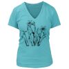 Women's Premium Deep V-Neck T-Shirt Thumbnail