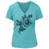 Women's Premium Deep V-Neck T-Shirt Thumbnail