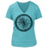 Women's Premium Deep V-Neck T-Shirt Thumbnail