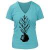 Women's Premium Deep V-Neck T-Shirt Thumbnail