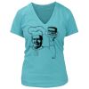 Women's Premium Deep V-Neck T-Shirt Thumbnail
