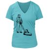 Women's Premium Deep V-Neck T-Shirt Thumbnail