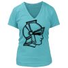 Women's Premium Deep V-Neck T-Shirt Thumbnail