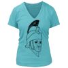 Women's Premium Deep V-Neck T-Shirt Thumbnail