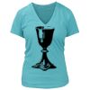 Women's Premium Deep V-Neck T-Shirt Thumbnail