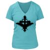 Women's Premium Deep V-Neck T-Shirt Thumbnail