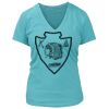 Women's Premium Deep V-Neck T-Shirt Thumbnail