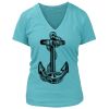 Women's Premium Deep V-Neck T-Shirt Thumbnail