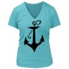 Women's Premium Deep V-Neck T-Shirt Thumbnail