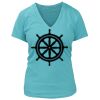 Women's Premium Deep V-Neck T-Shirt Thumbnail
