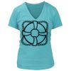 Women's Premium Deep V-Neck T-Shirt Thumbnail