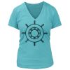 Women's Premium Deep V-Neck T-Shirt Thumbnail