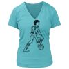 Women's Premium Deep V-Neck T-Shirt Thumbnail