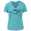 Women's Premium Deep V-Neck T-Shirt Thumbnail
