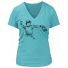 Women's Premium Deep V-Neck T-Shirt Thumbnail