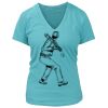Women's Premium Deep V-Neck T-Shirt Thumbnail