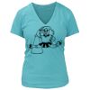 Women's Premium Deep V-Neck T-Shirt Thumbnail