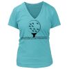 Women's Premium Deep V-Neck T-Shirt Thumbnail