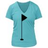 Women's Premium Deep V-Neck T-Shirt Thumbnail