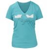 Women's Premium Deep V-Neck T-Shirt Thumbnail