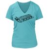Women's Premium Deep V-Neck T-Shirt Thumbnail