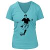 Women's Premium Deep V-Neck T-Shirt Thumbnail