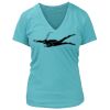 Women's Premium Deep V-Neck T-Shirt Thumbnail