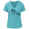 Women's Premium Deep V-Neck T-Shirt Thumbnail