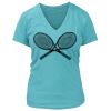 Women's Premium Deep V-Neck T-Shirt Thumbnail