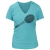 Women's Premium Deep V-Neck T-Shirt Thumbnail