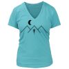 Women's Premium Deep V-Neck T-Shirt Thumbnail
