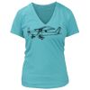 Women's Premium Deep V-Neck T-Shirt Thumbnail