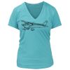 Women's Premium Deep V-Neck T-Shirt Thumbnail
