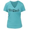 Women's Premium Deep V-Neck T-Shirt Thumbnail