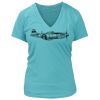 Women's Premium Deep V-Neck T-Shirt Thumbnail