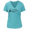 Women's Premium Deep V-Neck T-Shirt Thumbnail