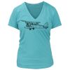 Women's Premium Deep V-Neck T-Shirt Thumbnail