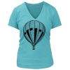 Women's Premium Deep V-Neck T-Shirt Thumbnail