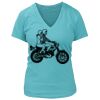 Women's Premium Deep V-Neck T-Shirt Thumbnail