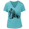 Women's Premium Deep V-Neck T-Shirt Thumbnail