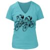 Women's Premium Deep V-Neck T-Shirt Thumbnail