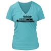 Women's Premium Deep V-Neck T-Shirt Thumbnail