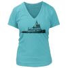 Women's Premium Deep V-Neck T-Shirt Thumbnail