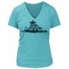 Women's Premium Deep V-Neck T-Shirt Thumbnail