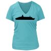 Women's Premium Deep V-Neck T-Shirt Thumbnail